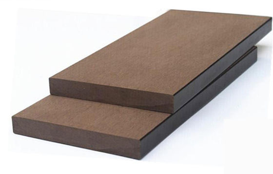 20x140mm Mühendislik Geri Dönüşümlü Kompozit WPC Dış Mekan Döşeme Zemin Kaplaması Plakaları