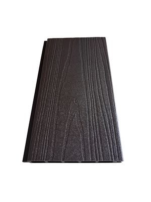 Ahşap Tahıl WPC Eskrim 160*20 Anti-UV Ahşap Plastik Kompozit Çit Kurulu İçi Boş Çit Paneli