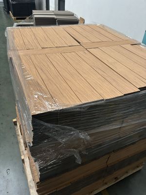 Lüks Seri 500x500 WPC Zemin Kaplaması: Ustalık Mükemmelliği Tanımlar