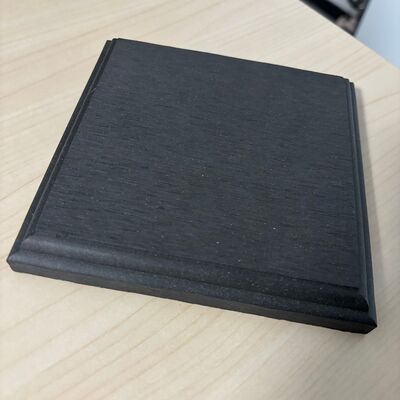 WPC Balkon Su Geçirmez Dış Mekan Zemin Sonu Kaplama WPC Kompozit Yük Paneli Sonu Süpürgelik Zemin Kaplaması WPC Güverte Sonu