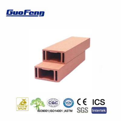 Dış Mekan Dekoratif Mühendislik Plastik Ahşap Kompozit İçi Boş WPC Çit