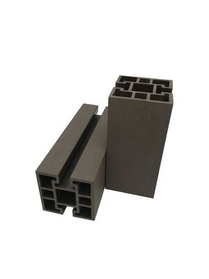 Sıcak Satış Ahşap Plastik Kompozit Korkuluk WPC Plastik Küpeşte Çit