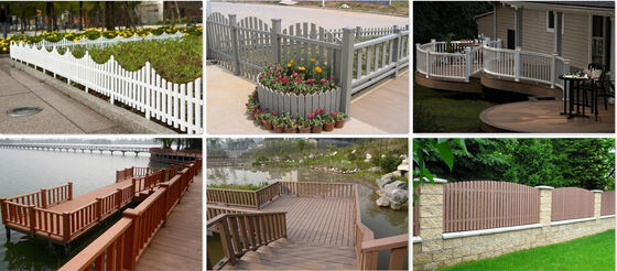 Otel Dış Mekan için Dekoratif Bar WPC Eskrim Suya Dayanıklı