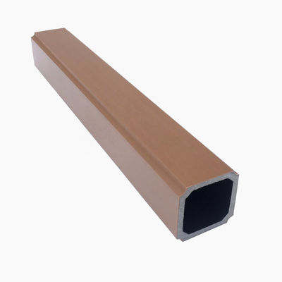 Açık Korkuluk WPC Küpeşte Suya Dayanıklı Co Ekstrüde Kompozit Korkuluk